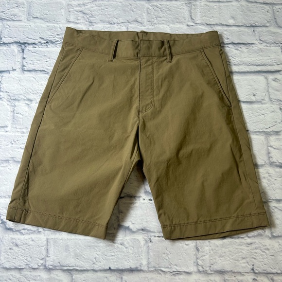 J. Crew Crewcuts Girls Tan Flat Front Shorts. Perfect for School Uniform. - Picture 1 of 8